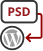 PSD to WordPress icon 1